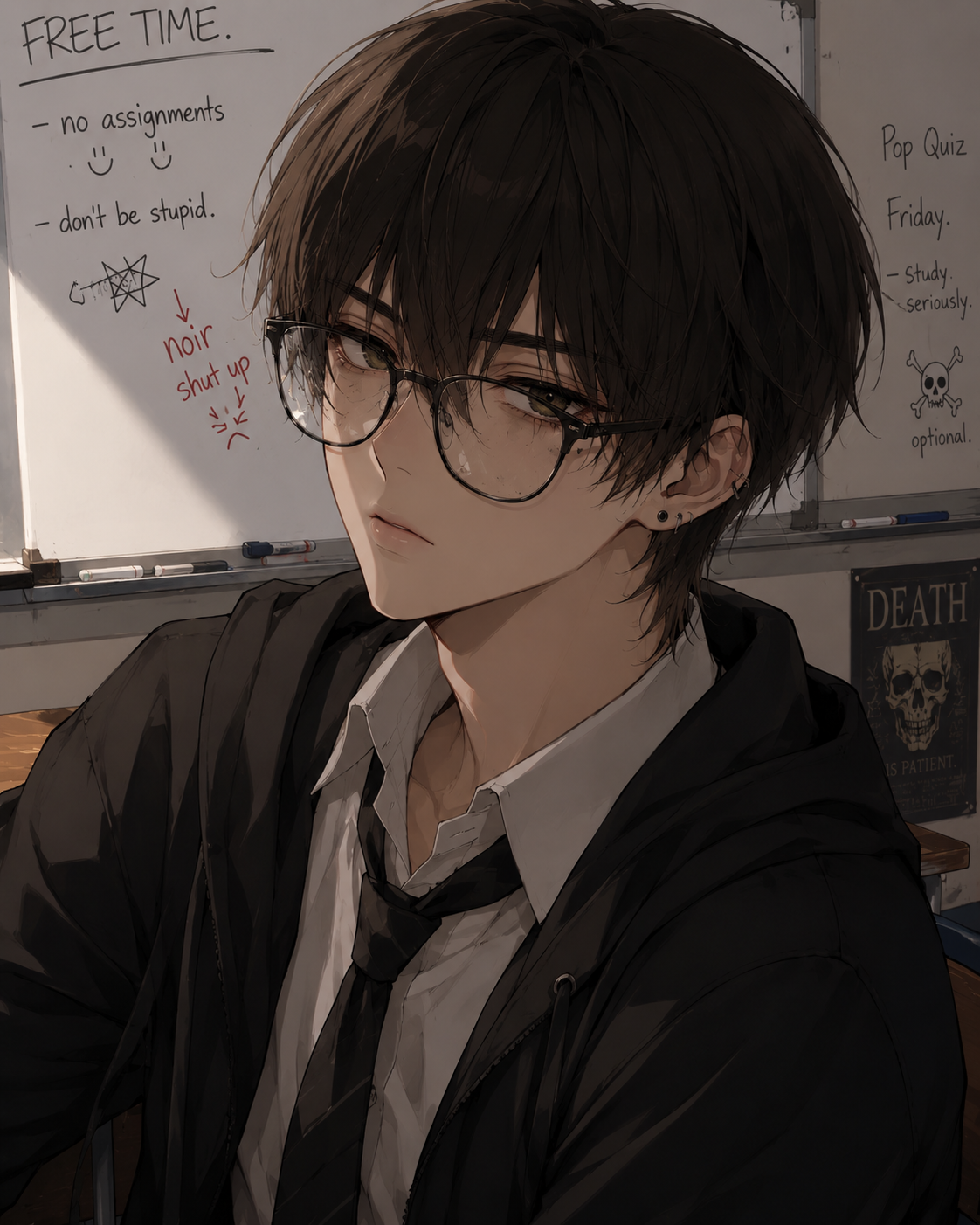 Noir AI character avatar