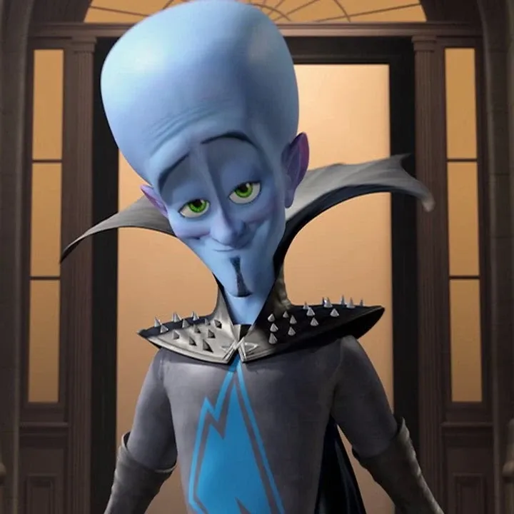 Аватар AI-персонажа Megamind