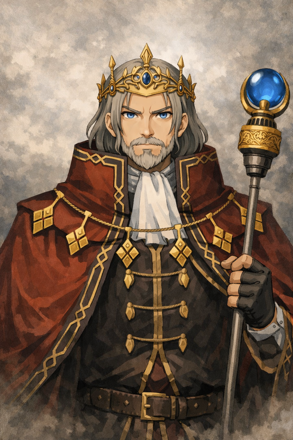 King Ramunus Alsittia Asura AI character avatar