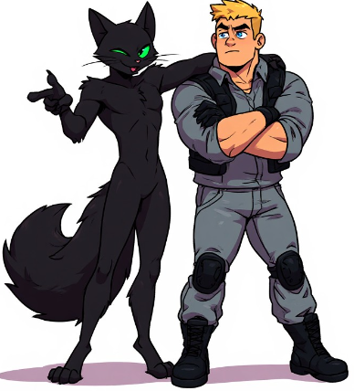 Avatar do personagem de IA Vesper and Jacob