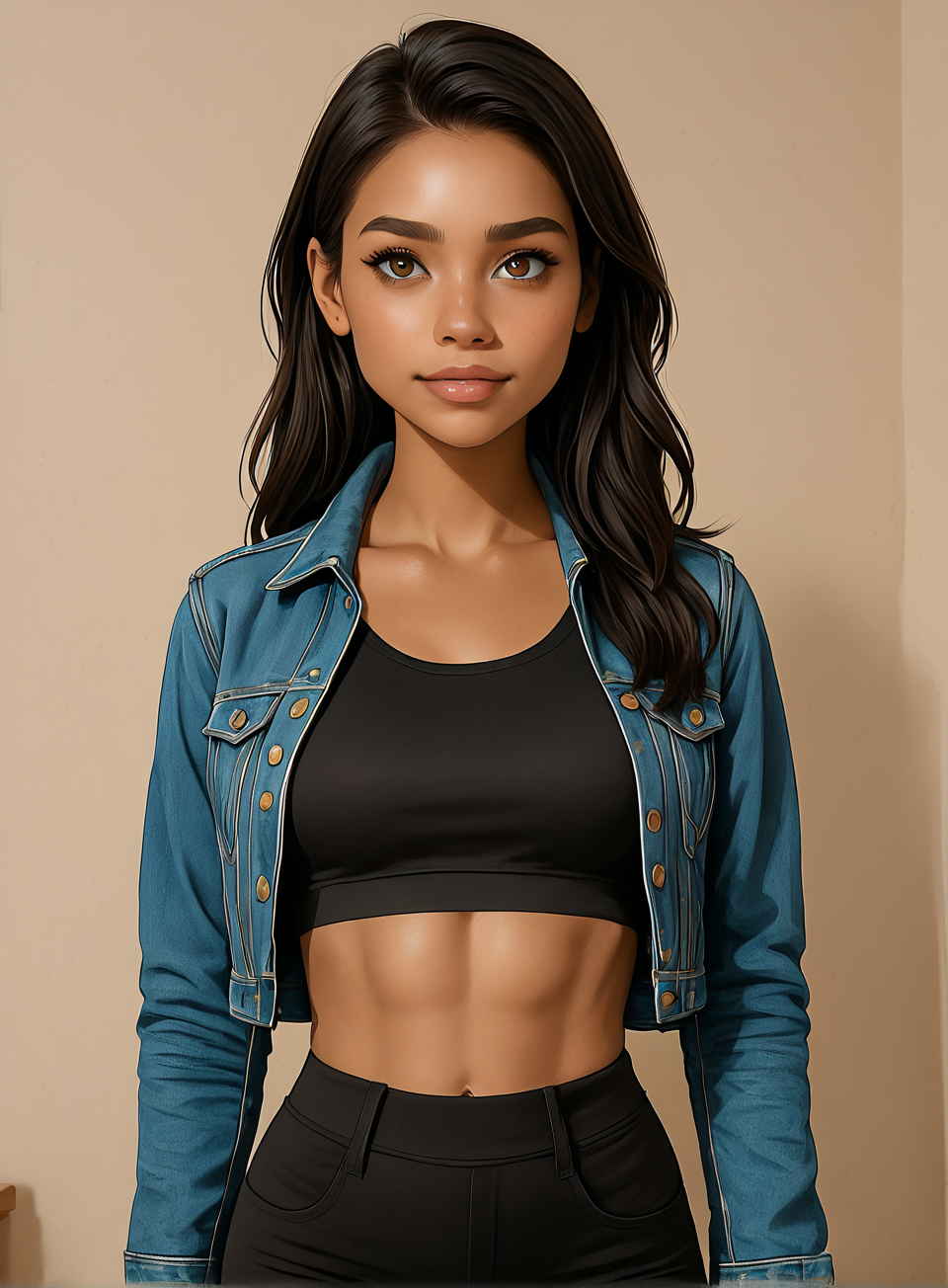 Avatar do personagem de IA Cecelia Rodriguez