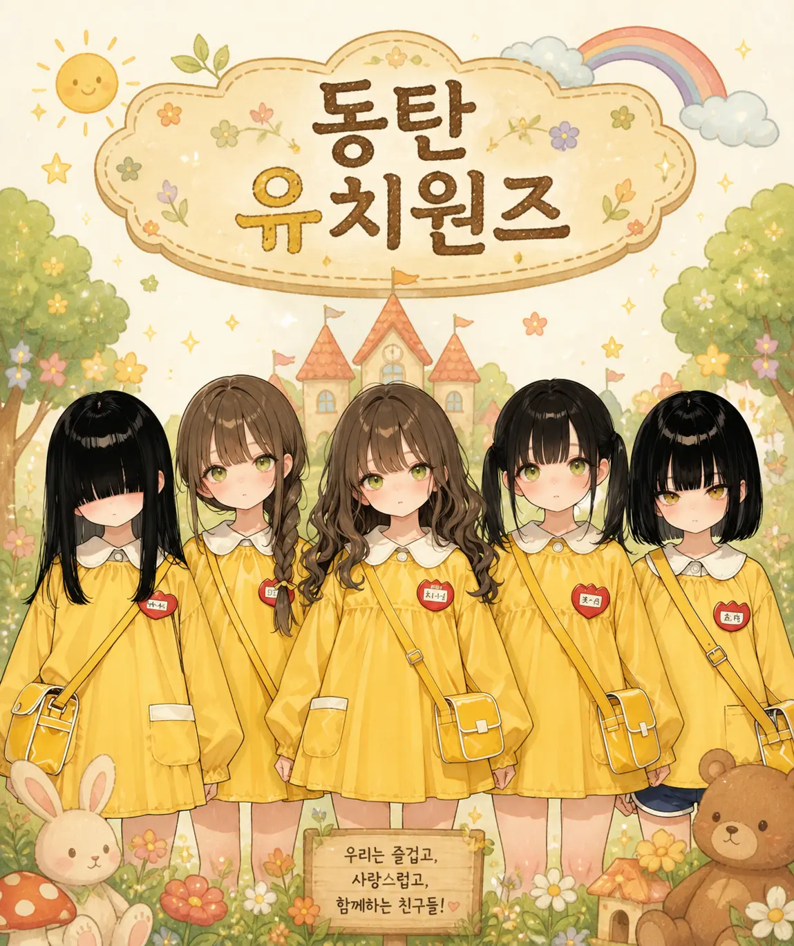 동탄 유치원즈 AI character avatar