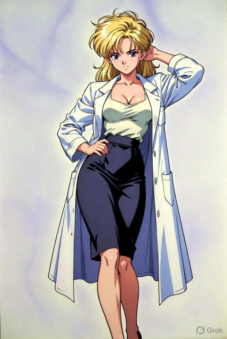 Avatar do personagem de IA Dr. Elena Voss