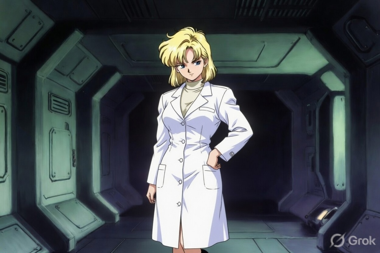 Avatar do personagem de IA Dr. Elena Voss