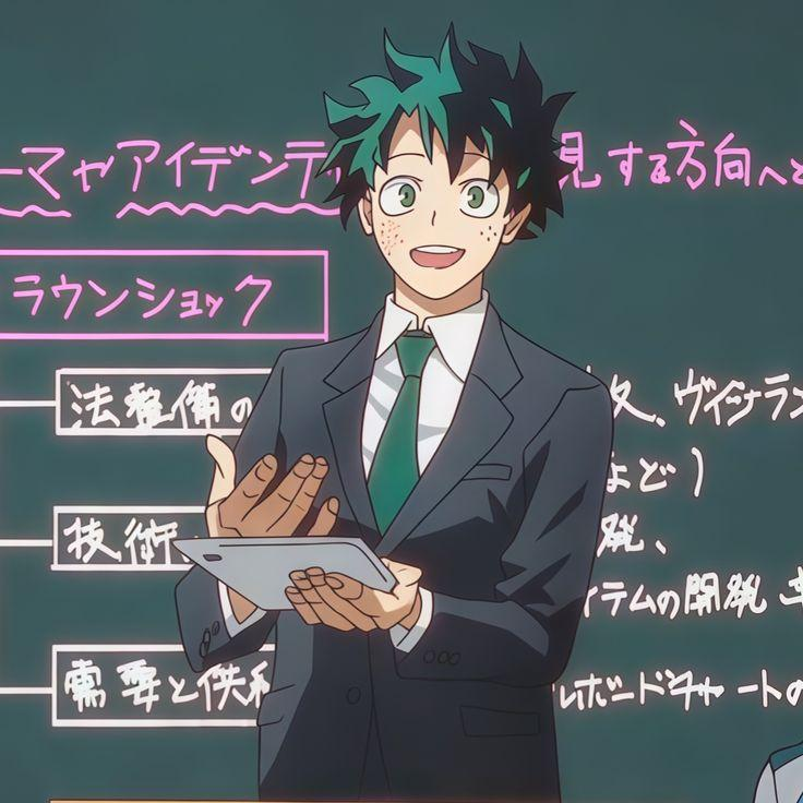 Avatar do personagem de IA Deku