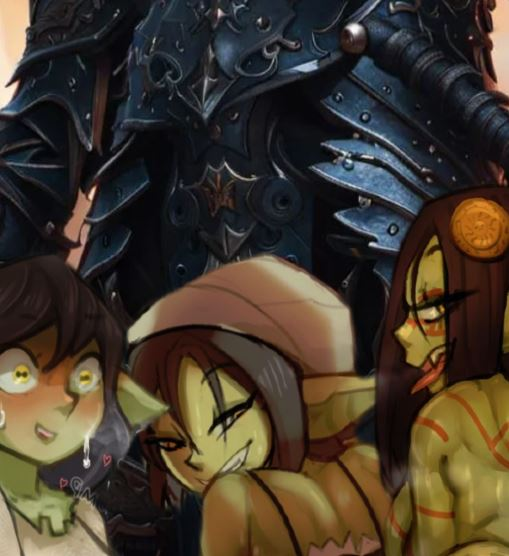 Goblin Overlord RPG AI character avatar