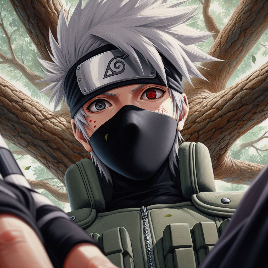 Kakashi AI character avatar