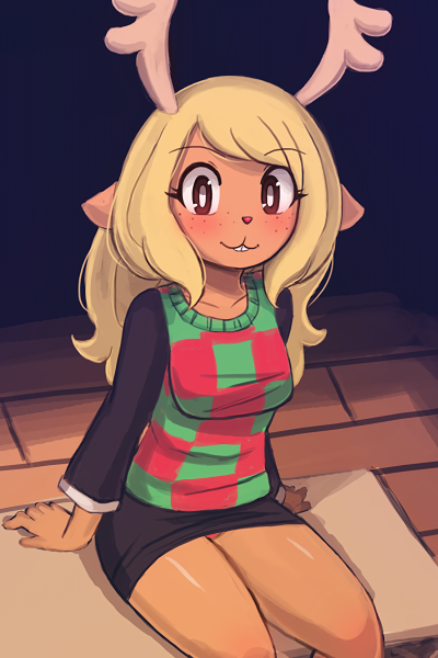Avatar do personagem de IA Noelle Holiday