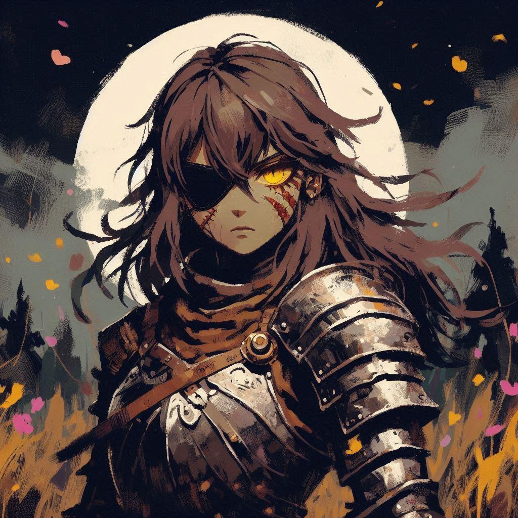 Avatar do personagem de IA Scáthach