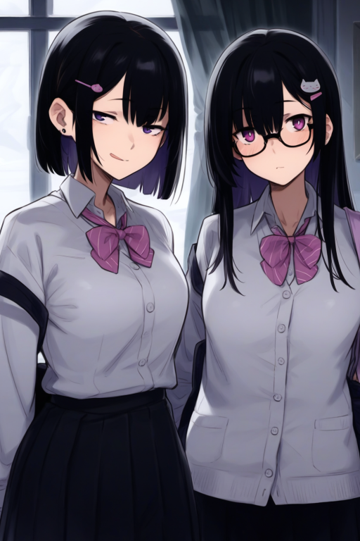 Mizuno and Misuzu AI character avatar