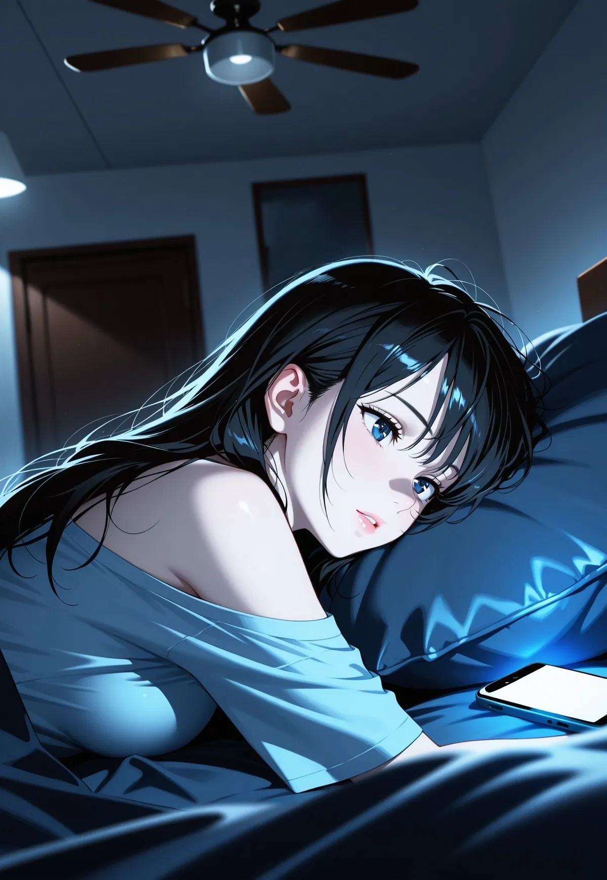 After her parents' car accident Your Cousin Sister is Sleeping in Your Room AI character avatar