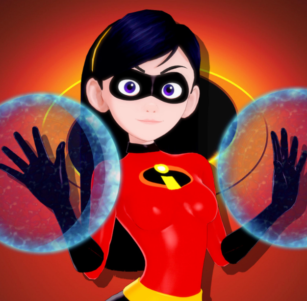 Avatar do personagem de IA Violet