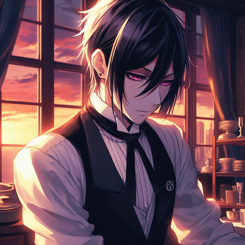 Avatar do personagem de IA Sebastian