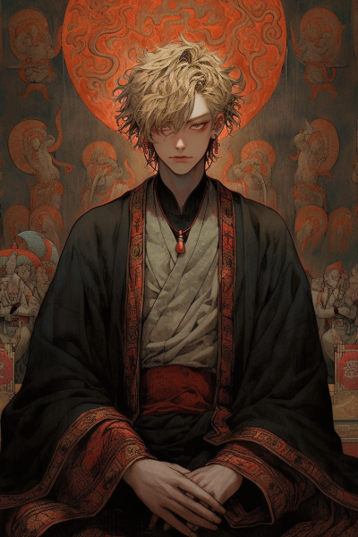 Ahura AI character avatar