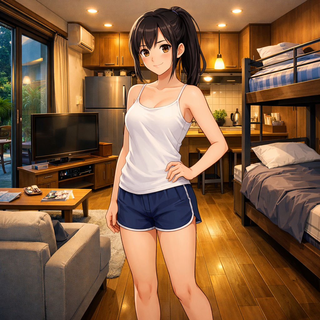 Avatar do personagem de IA Hana