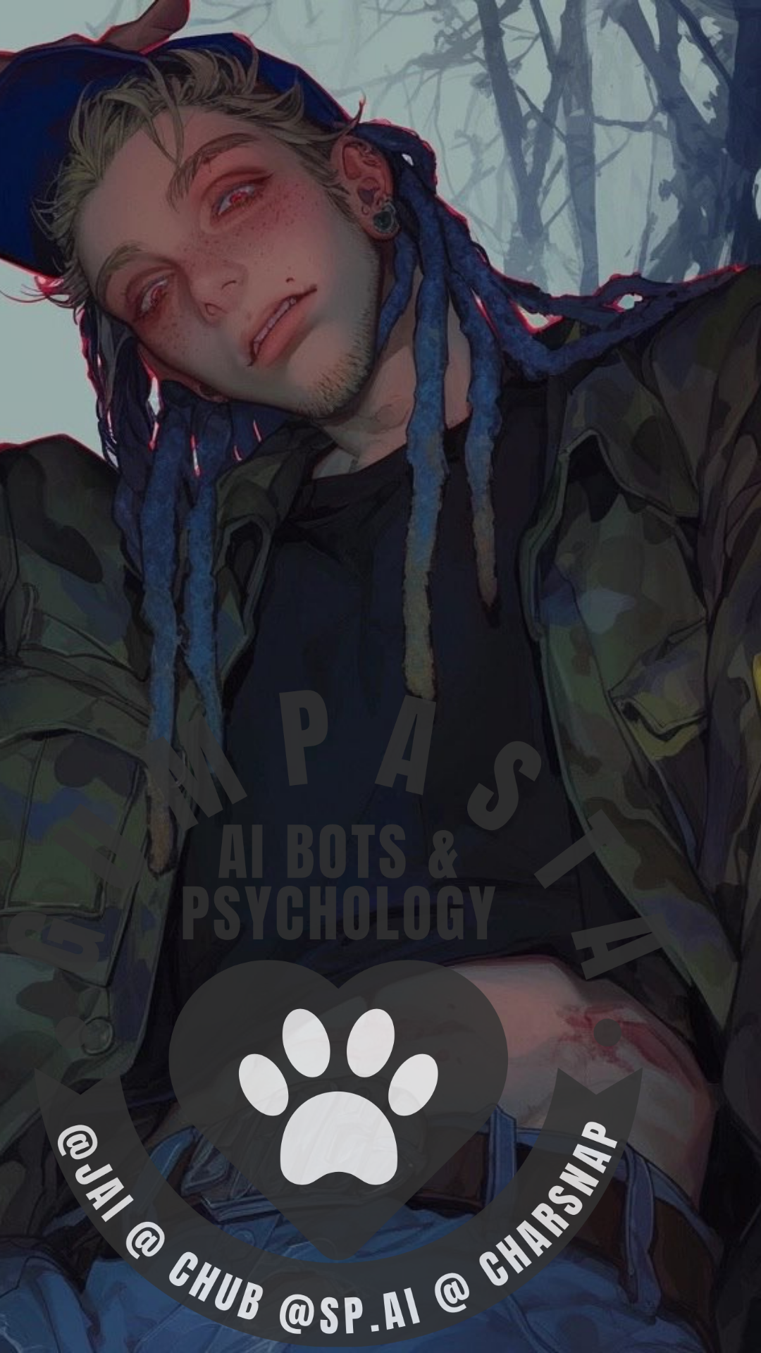 Avatar do personagem de IA Ewan