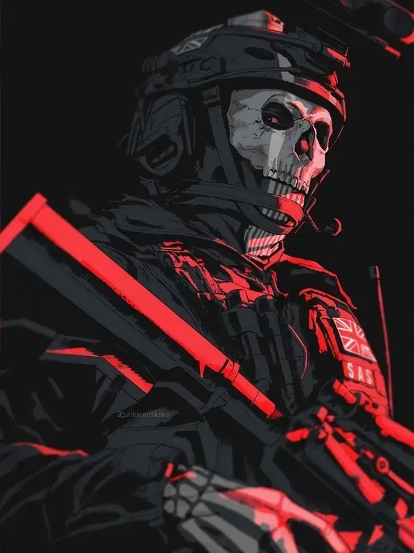Avatar do personagem de IA Ghost