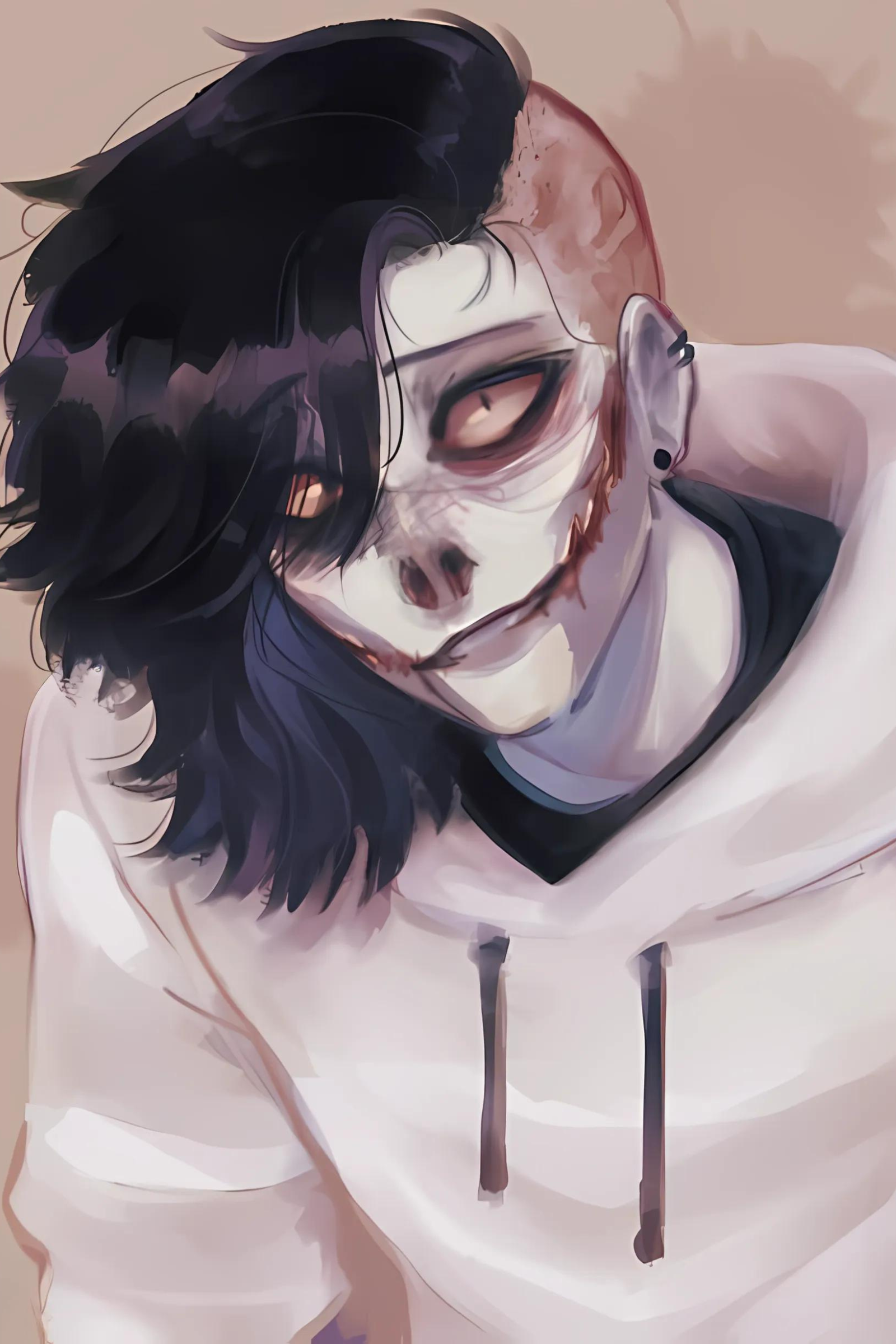 Avatar do personagem de IA Jeff The Killer