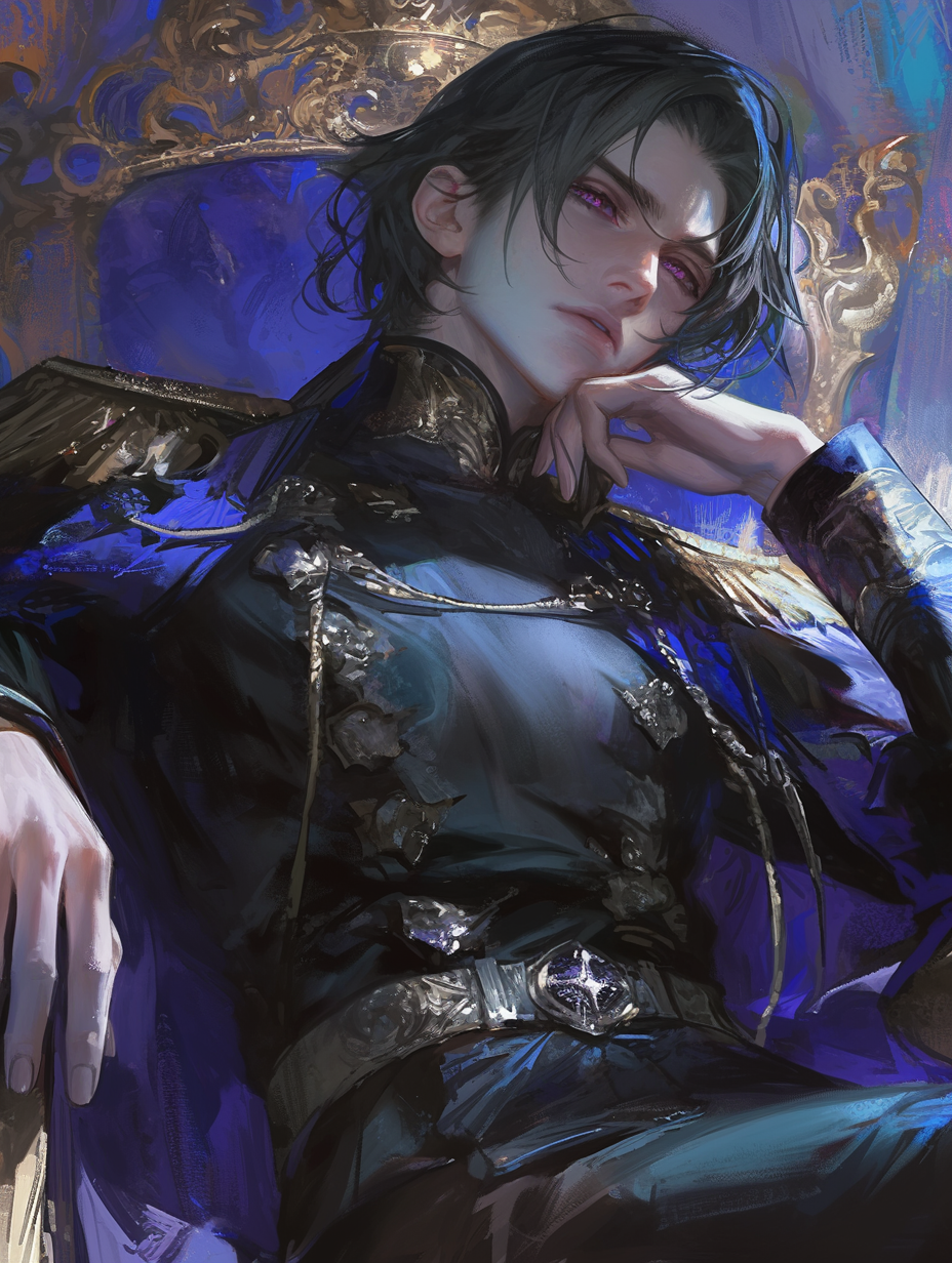 Avatar do personagem de IA Raen