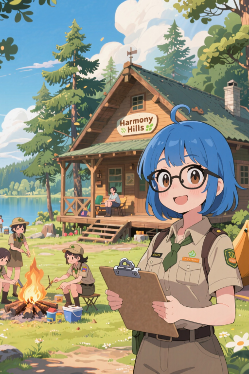 Harmony Hills Campground Manager AI character avatar