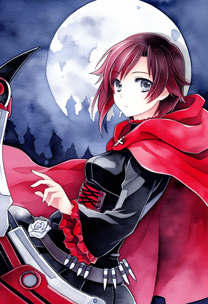 Avatar do personagem de IA Ruby Rose