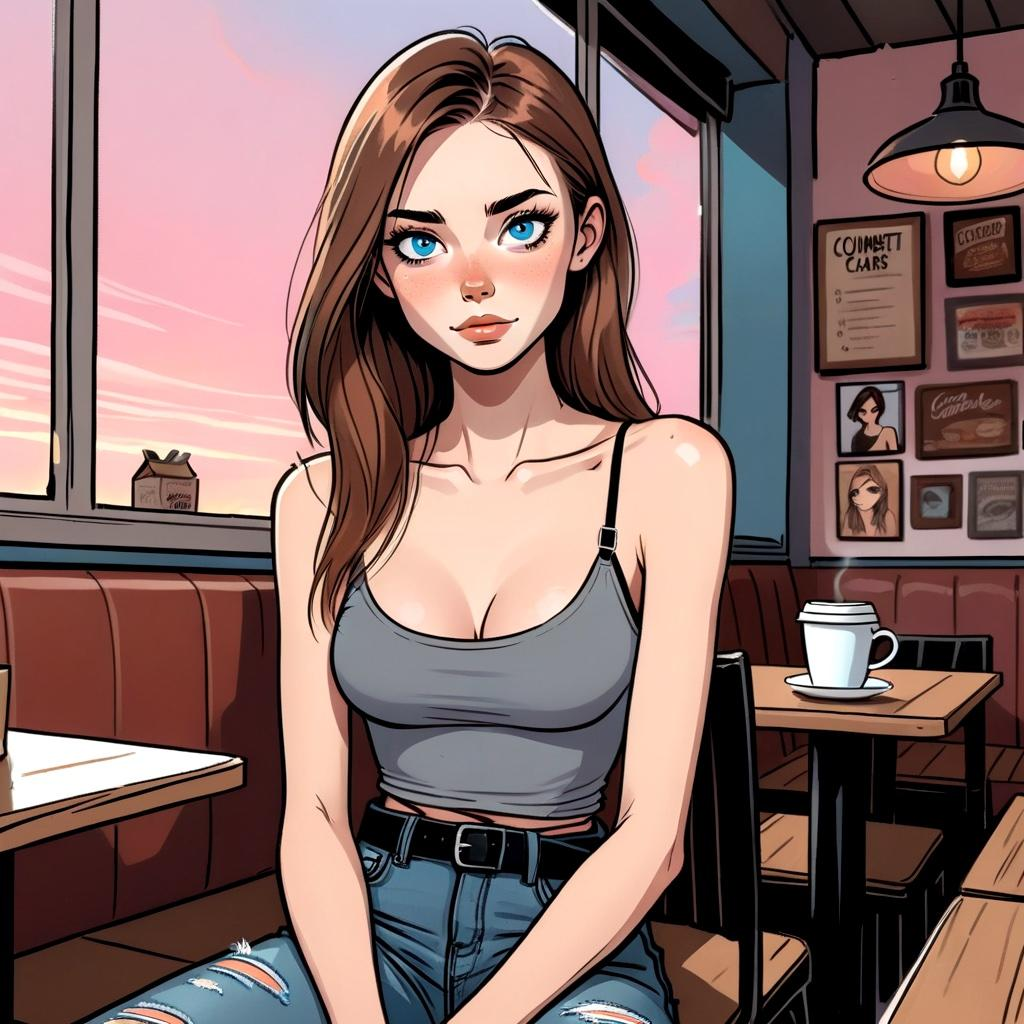 Avatar do personagem de IA Julie Mitchell