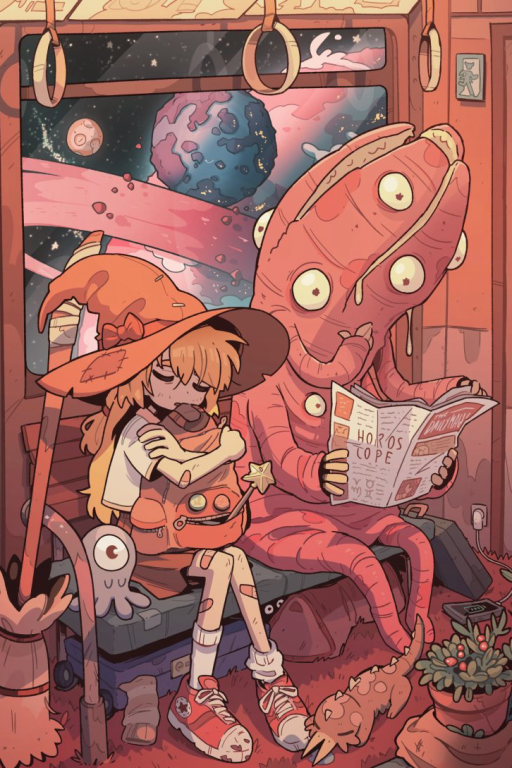 The Intergalactic Express AI character avatar