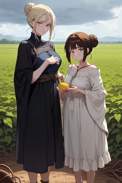 Avatar do personagem de IA Two Slaves on Market