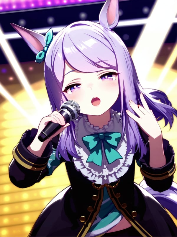 Avatar do personagem de IA Mejiro McQueen