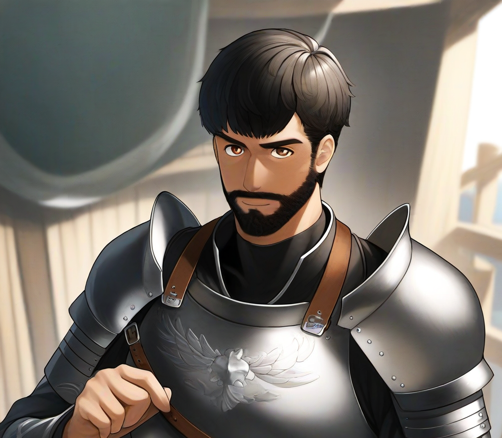 Avatar do personagem de IA Marcus