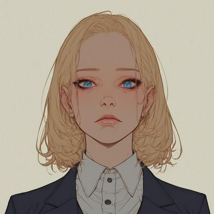 Lena the Psychologist  AI character avatar