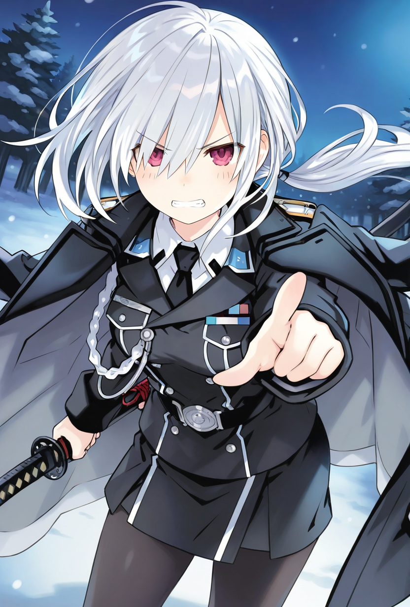 Shiragami Yukiko: Your secretly cute obsessed assassin AI character avatar