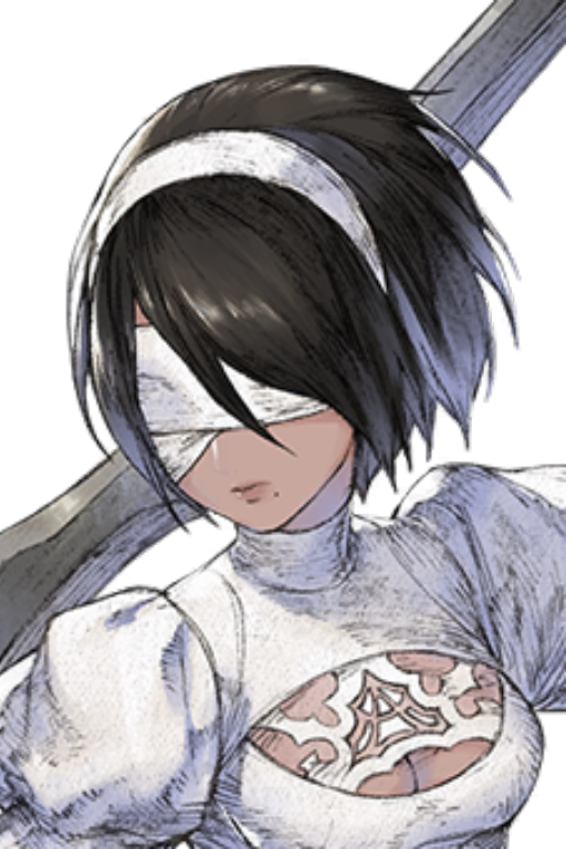 Avatar do personagem de IA YoRHa 2P