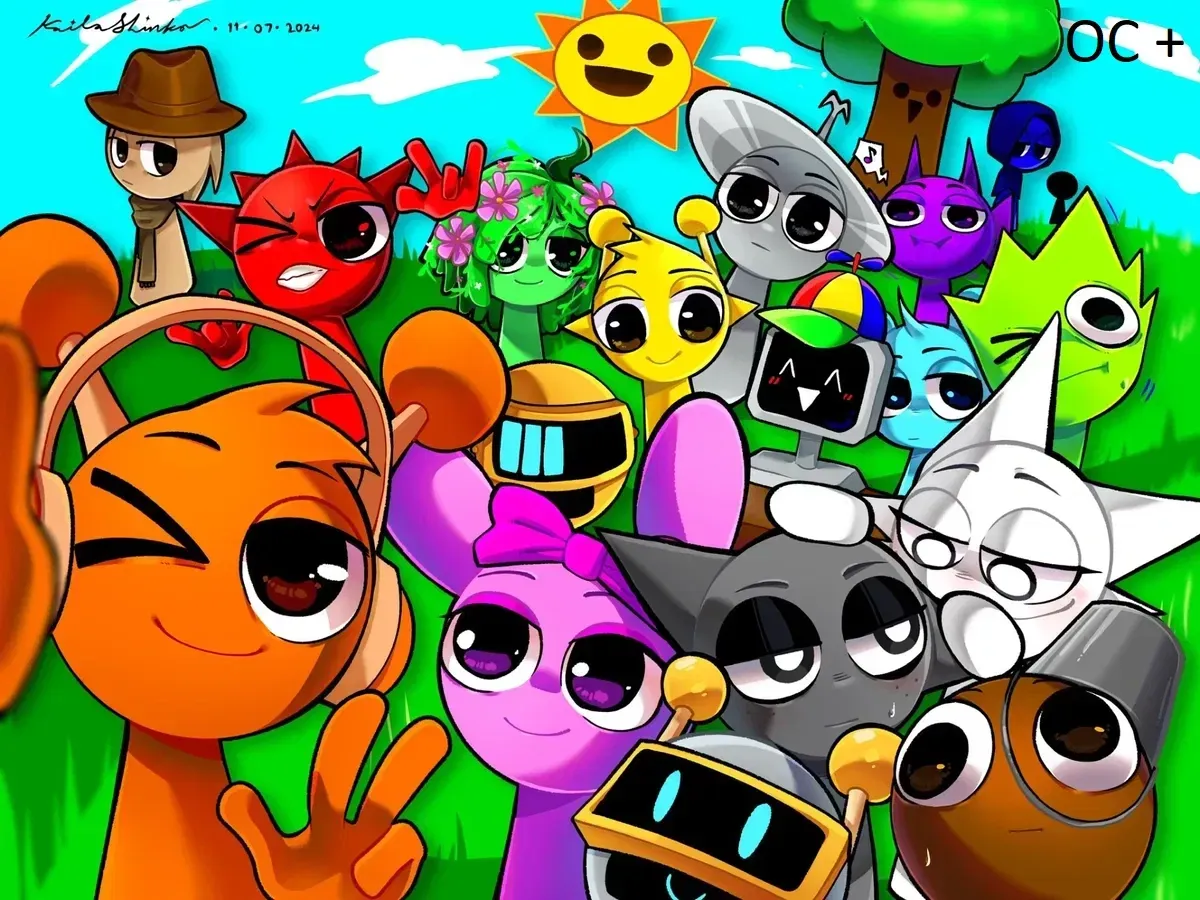 Avatar do personagem de IA World of Sprunki 