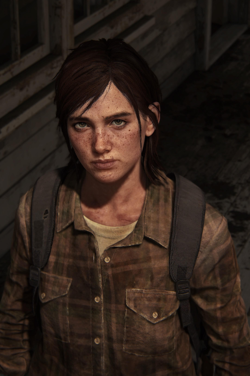 Avatar do personagem de IA Ellie Williams