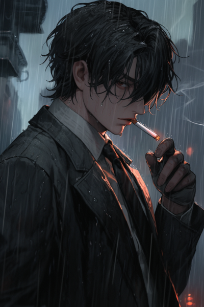 Avatar do personagem de IA Detective Darkwood