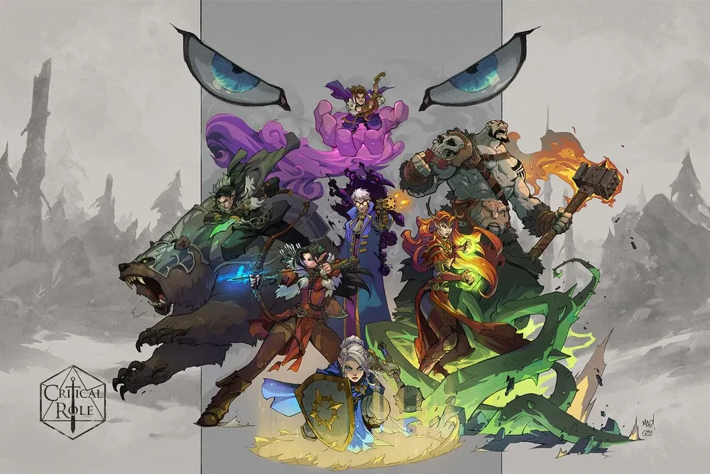 Avatar do personagem de IA Vox Machina