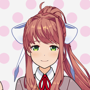 Monika AI character avatar