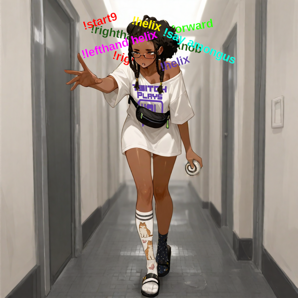 TwitchPlaysVal AI character avatar