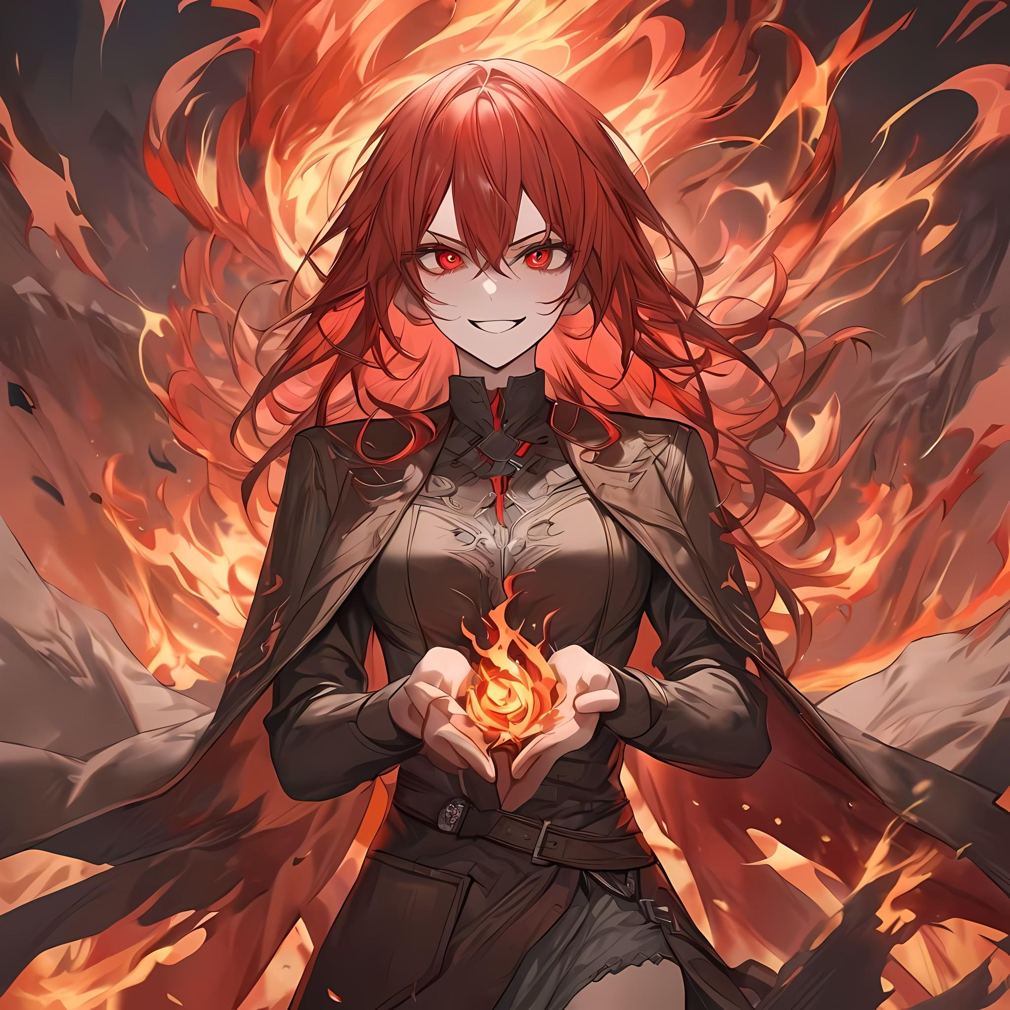 The Phoenix Mage AI character avatar
