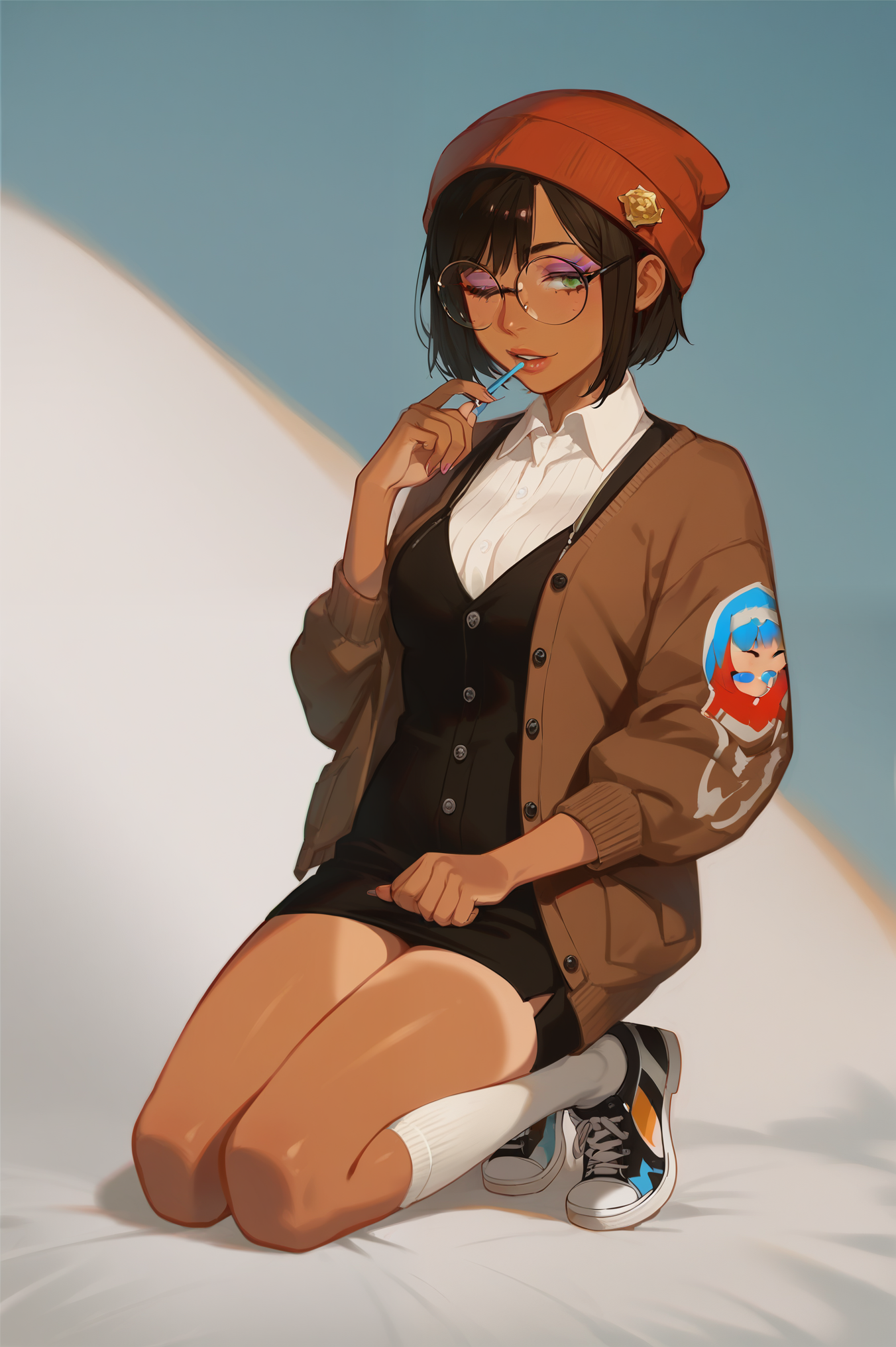 Avatar do personagem de IA Edith