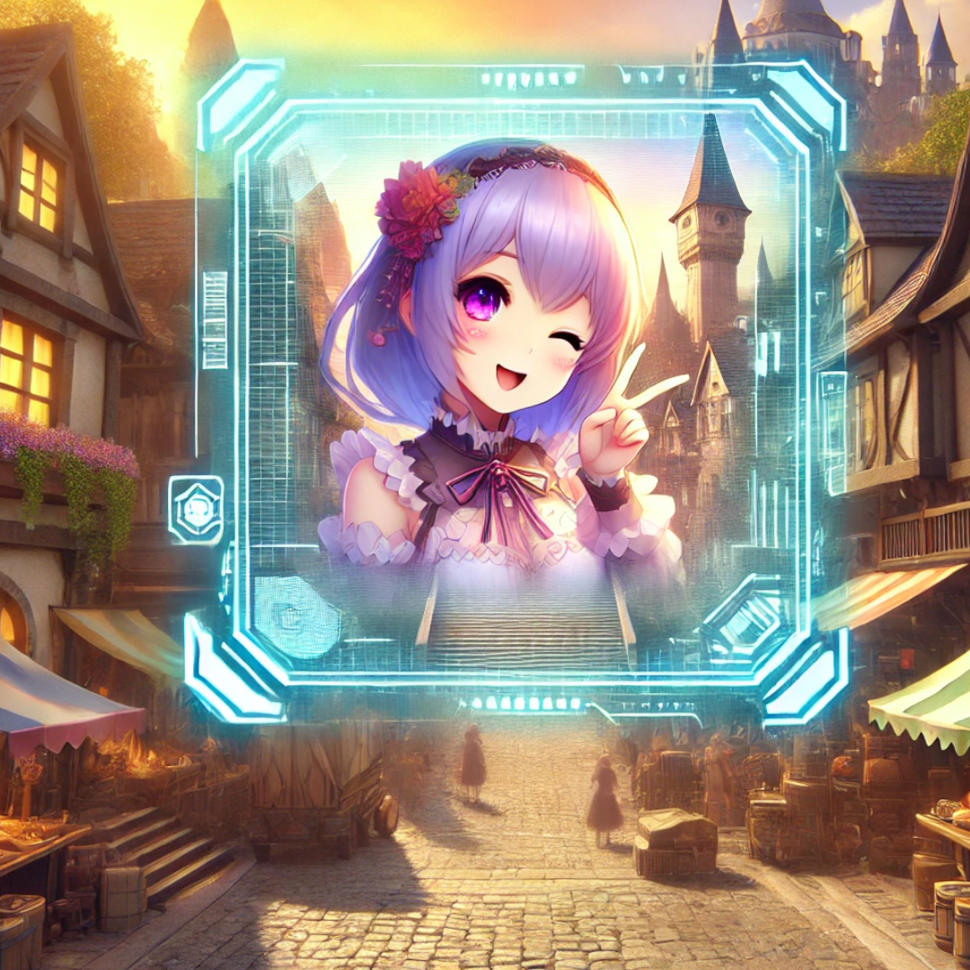 Avatar do personagem de IA World-chan: Isekai Adventure RPG