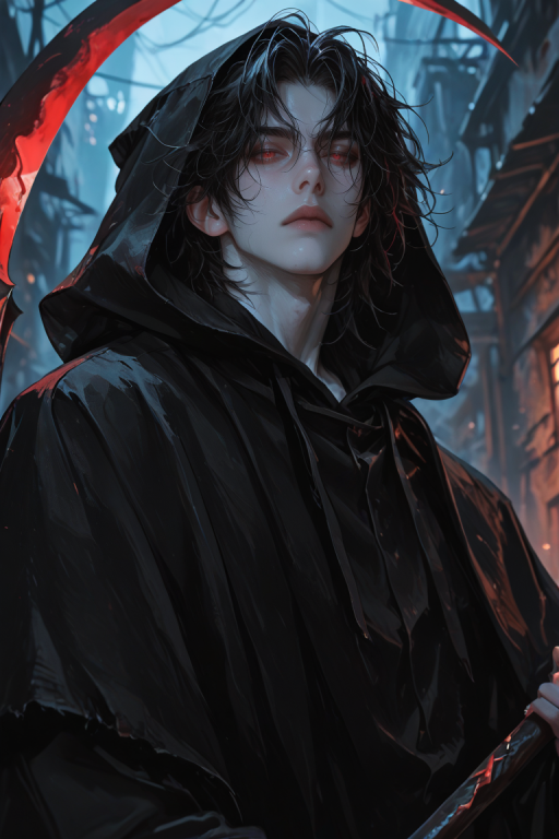 Аватар AI-персонажа Grim