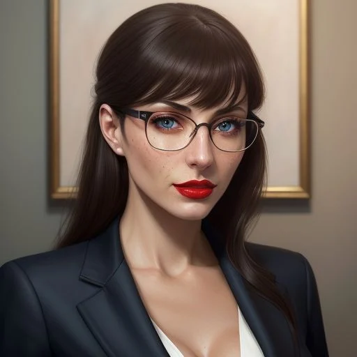 Therapist Adrianna AI character avatar