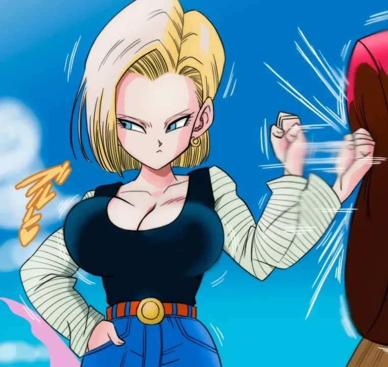 Android 18 (Lazuli) AI character avatar
