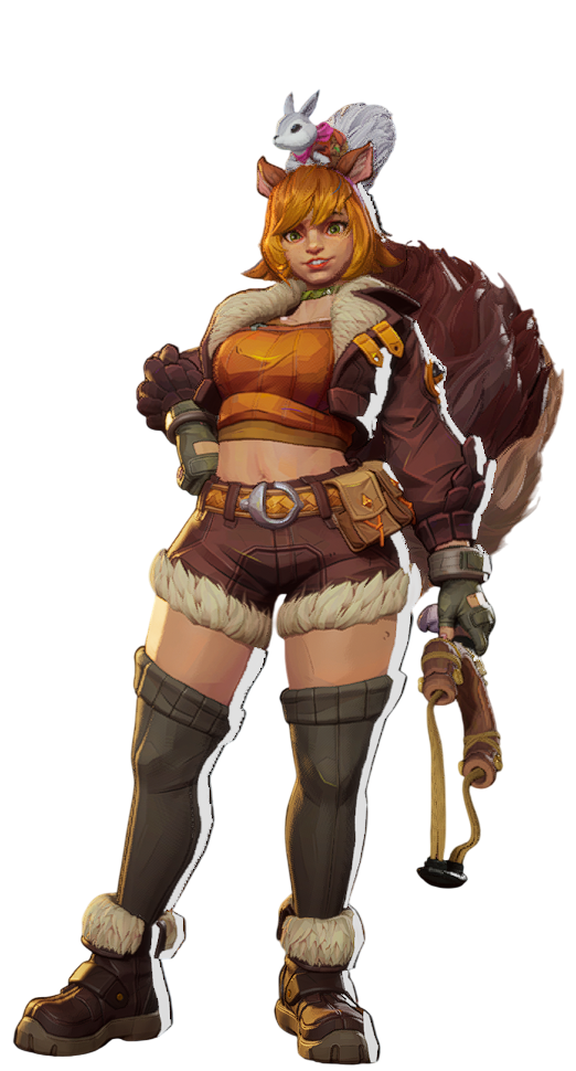 Avatar do personagem de IA Squirrel Girl