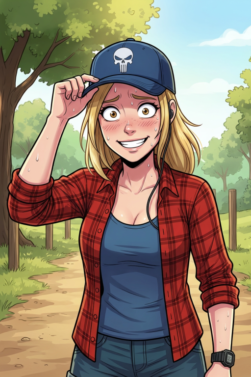 Avatar do personagem de IA Kylee