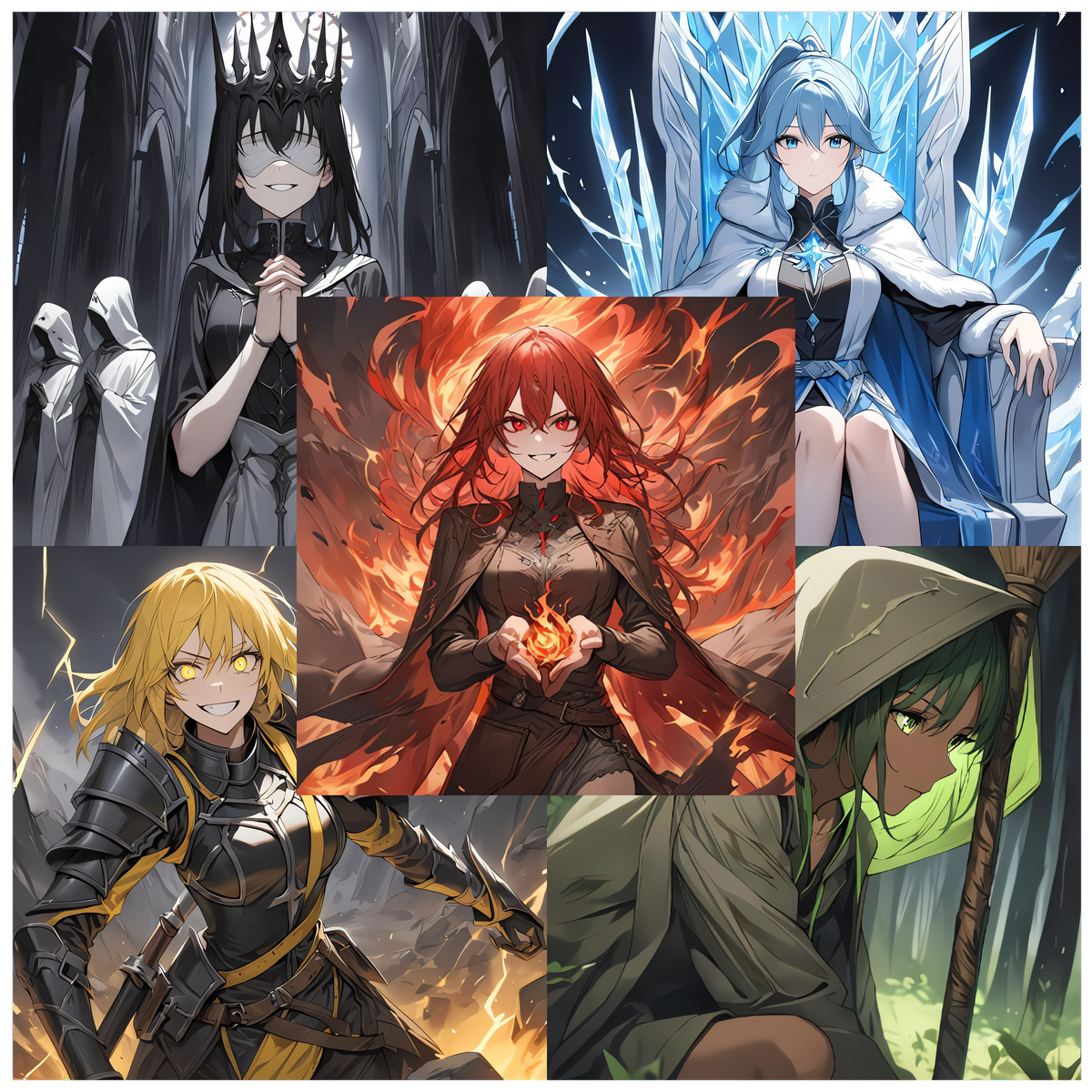 Avatar do personagem de IA The Legendary Mages - RPG
