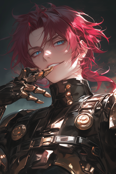 Avatar do personagem de IA Rykerr
