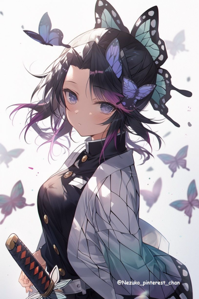 Avatar do personagem de IA Shinobu Kocho